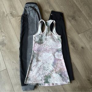 Lululemon Bundle Leggings Top LOT of 3 Size 2